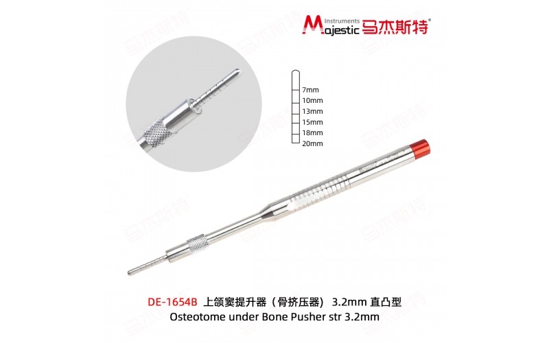 Osteotome under Bone Pusher (DE-1654B)