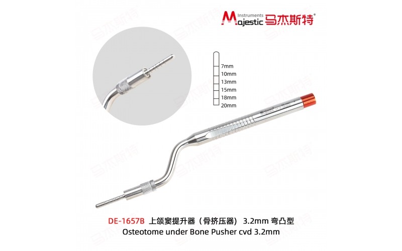 Osteotome under Bone Pusher (DE-1657B)