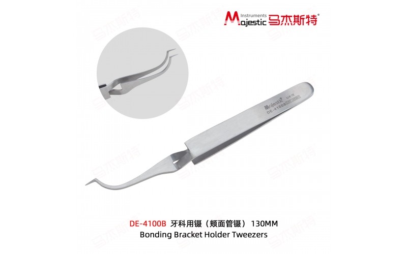 Bonding Bracket Holder Tweezers (DE-4100B)